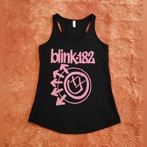 Blink-182 Tank Top Racerback Bella Canvas sz L (runs small, can fit Med) NWOT